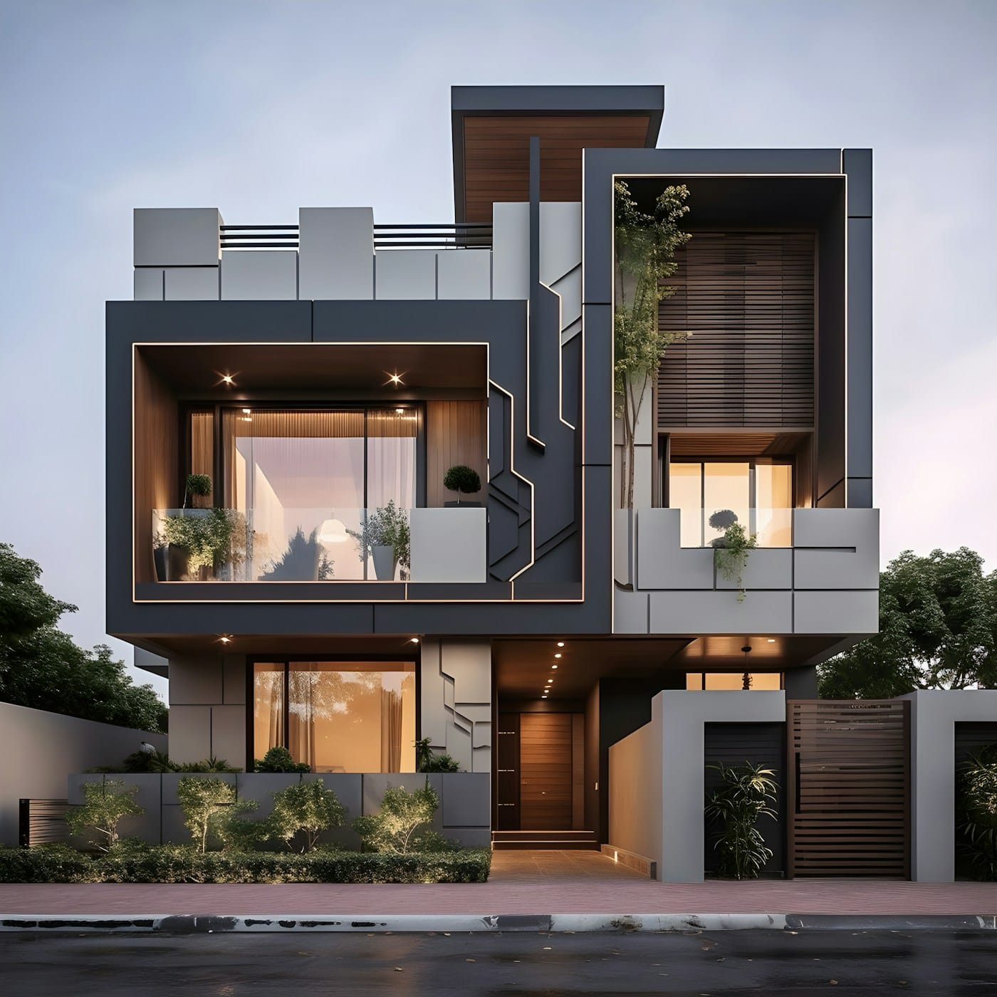 Modern New Zealand family home bought with a residential mortgage